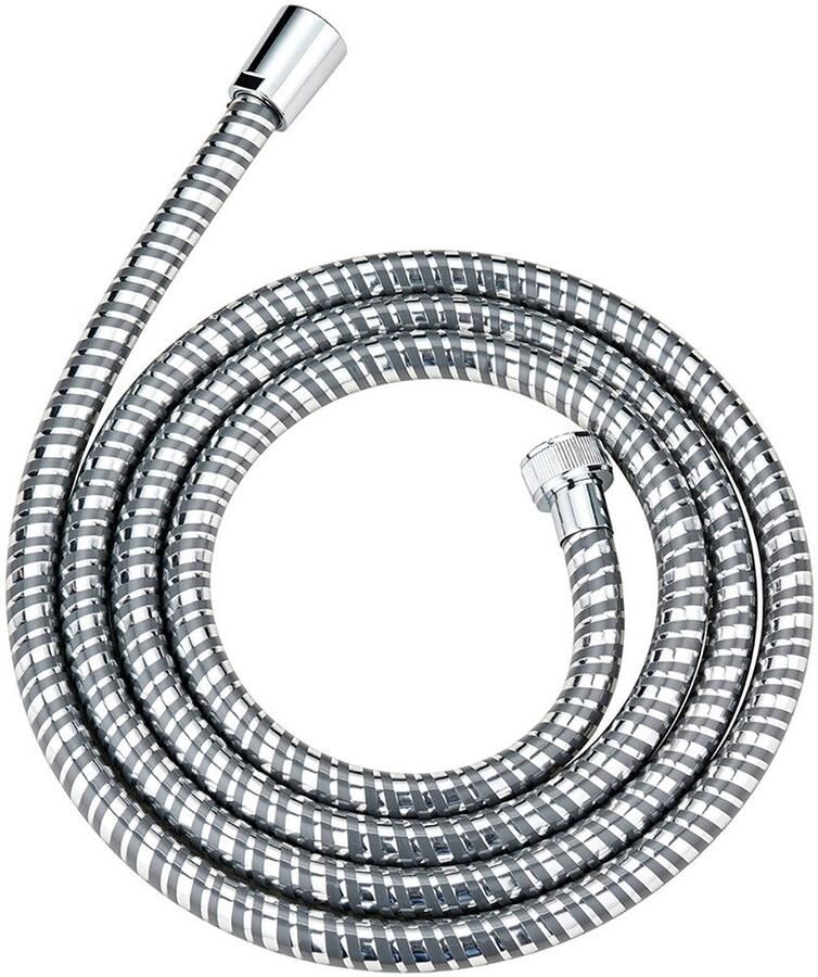 Wenko Handsproeier Model Basic Line douchkop set bad klassieke staaf-handdouche 150 cm douche slang bevestiging (3-delig) - Foto 5