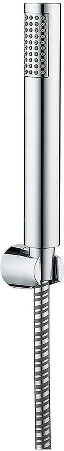 Wenko Handsproeier Model Basic Line douchkop set bad klassieke staaf-handdouche 150 cm douche slang bevestiging (3-delig) - Foto 8