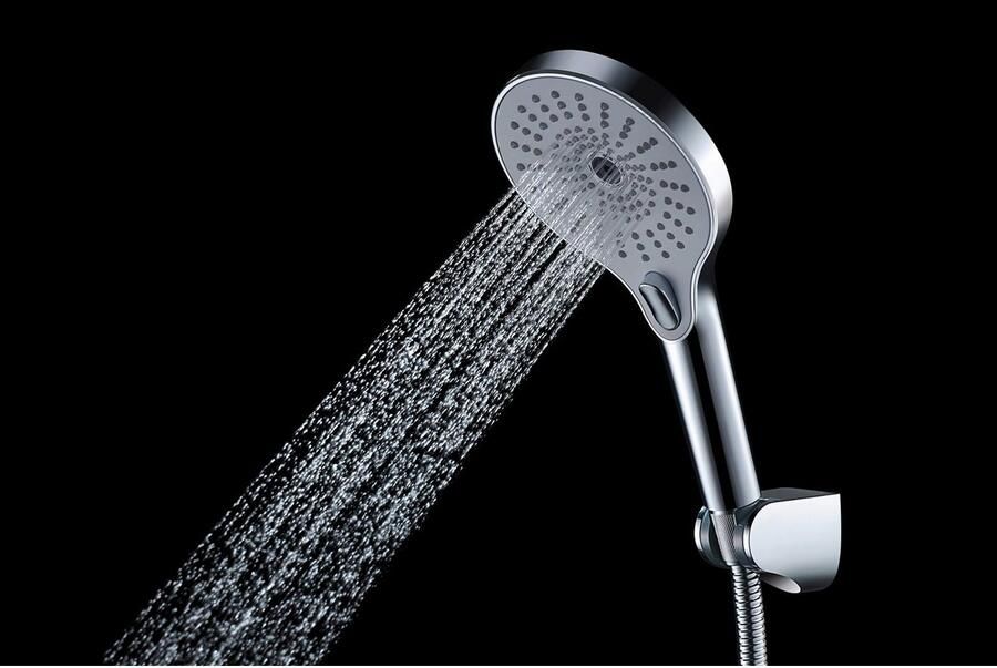 Wenko Handsproeier Ultimate Shower Chroom Wit Ø 13 cm (1-delig) - Foto 6