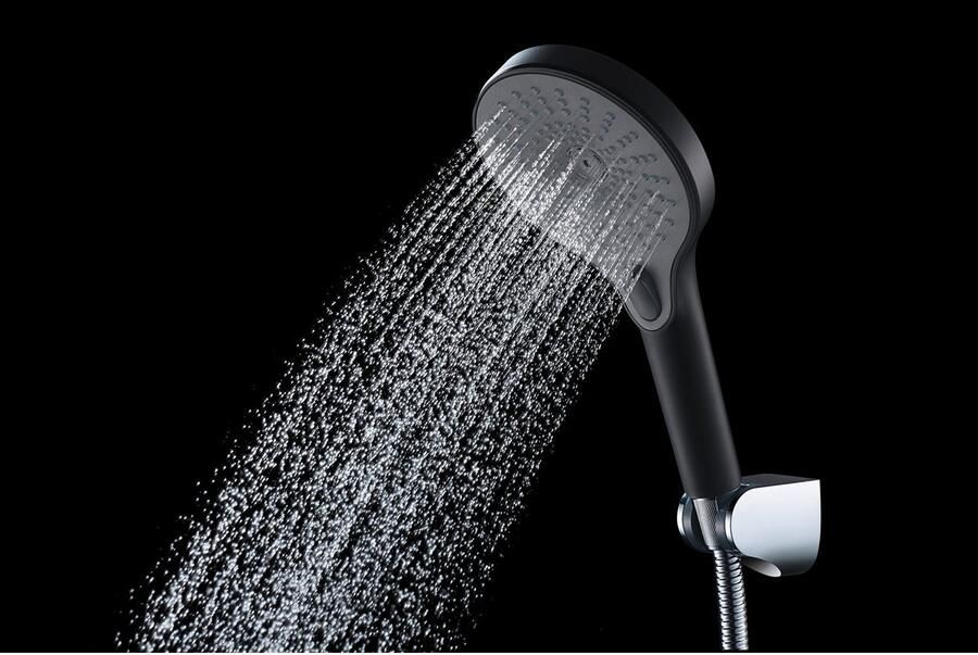 Wenko Handsproeier Ultimate Shower Zwart grijs Ø 13 cm (1-delig) - Foto 9