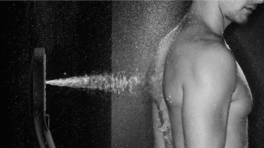 Wenko Handsproeier Ultimate Shower Zwart grijs Ø 13 cm (1-delig) - Foto 12