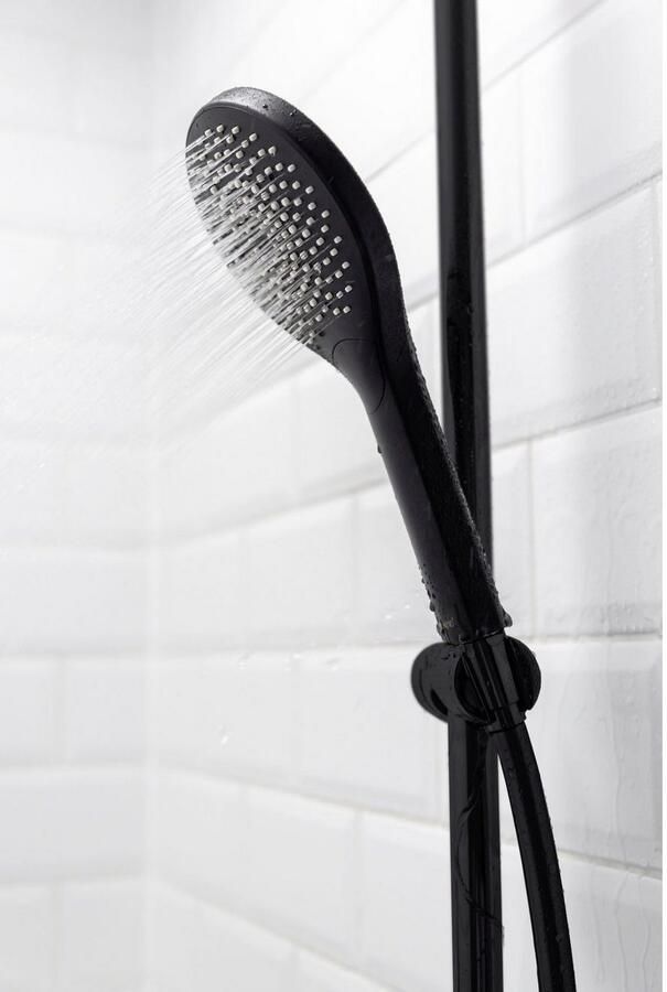 Wenko Handsproeier Watersaving Matzwart Ø 11 cm (1-delig) - Foto 7