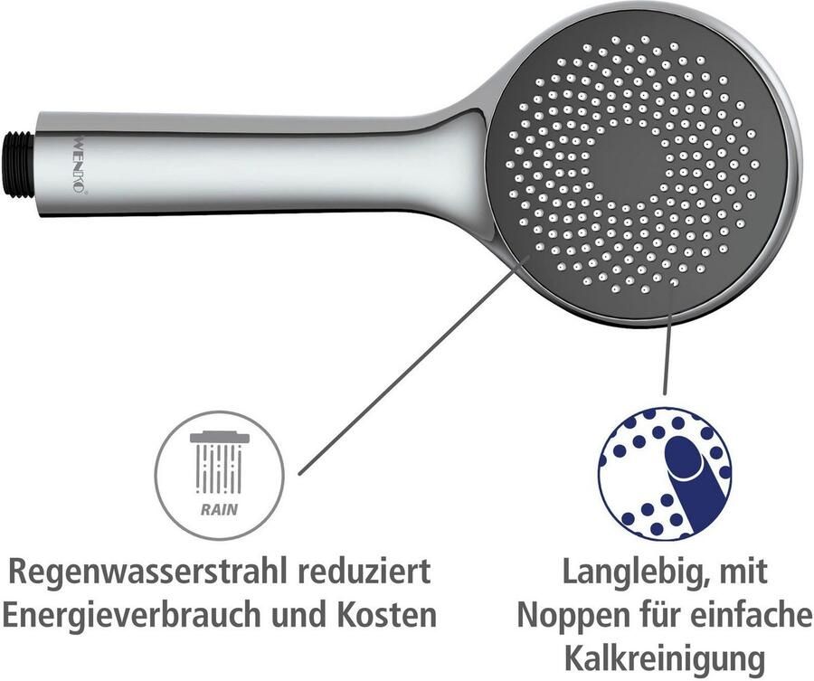 Wenko Handsproeier Watersaving systeem Douchekop Watersaving diameter 9 6 cm - Foto 6