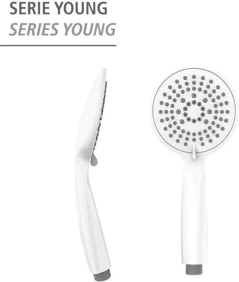 Wenko Handsproeier Young Wit Ø 11 cm (1-delig) - Foto 3