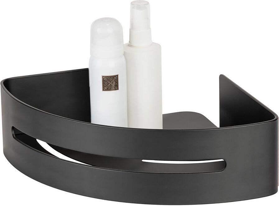 Wenko Hoekrek Turbo-Loc model Bivio van aluminium voor shampoo roestvrij bevestiging zonder boren - Foto 7