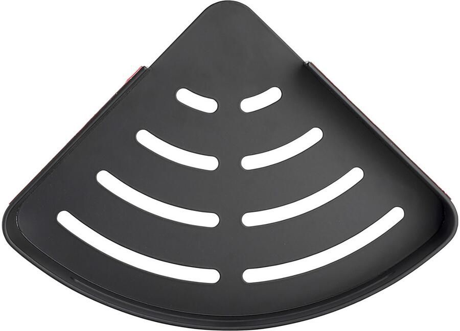 Wenko Hoekrek Turbo-Loc model Bivio van aluminium voor shampoo roestvrij bevestiging zonder boren - Foto 4