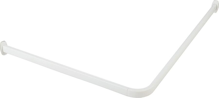 Wenko Hoekstang Model Era Hoekrail van aluminium voor douchegordijnen inclusief 16 speciale glijders 81 cm x 2 cm - Foto 12