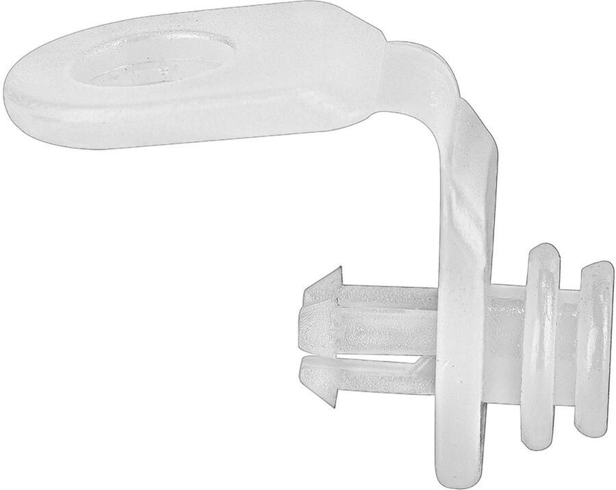 Wenko Hoekstang Model Era Hoekrail van aluminium voor douchegordijnen inclusief 16 speciale glijders 81 cm x 2 cm - Foto 6