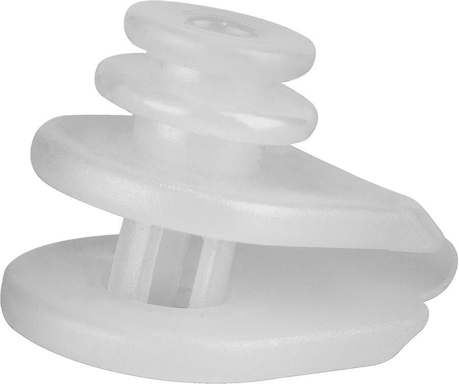 Wenko Hoekstang Model Era Hoekrail van aluminium voor douchegordijnen inclusief 16 speciale glijders 81 cm x 2 cm - Foto 5