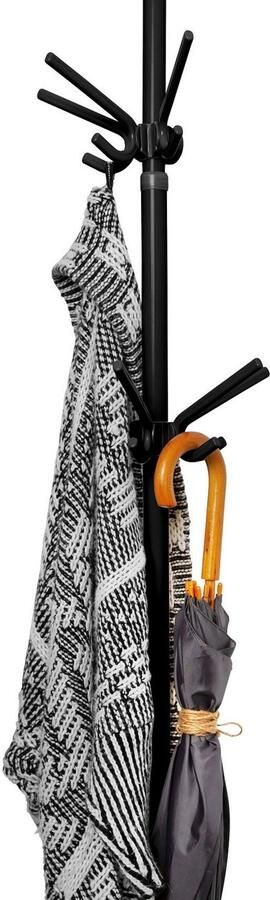 Wenko Modulair zwart rek Drievoudige hoek Ophangen zonder boren - Foto 9