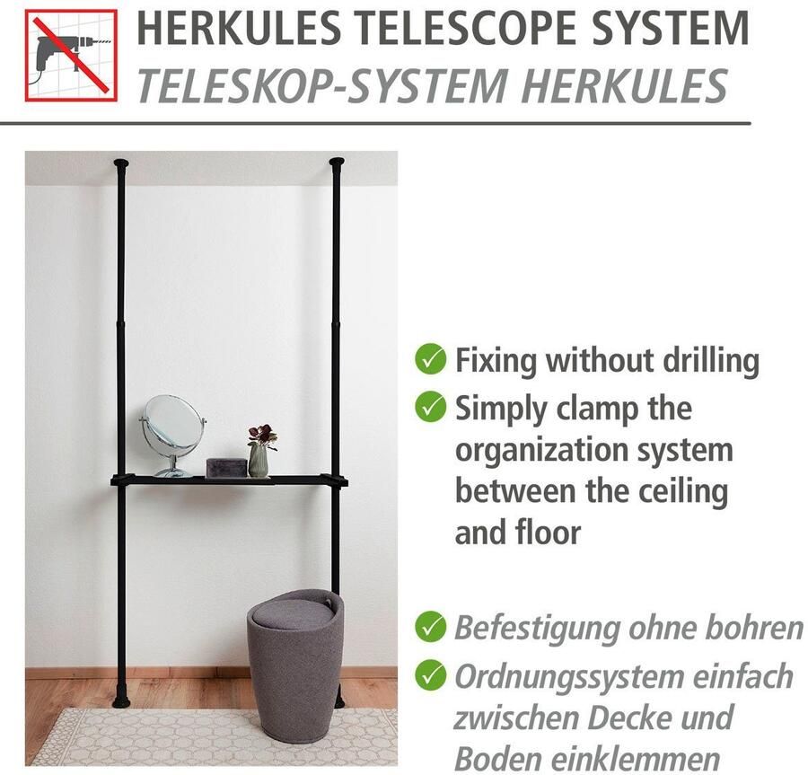 Wenko Kastelement Herkules passend bij de telescoop-systeem hercules - Foto 4