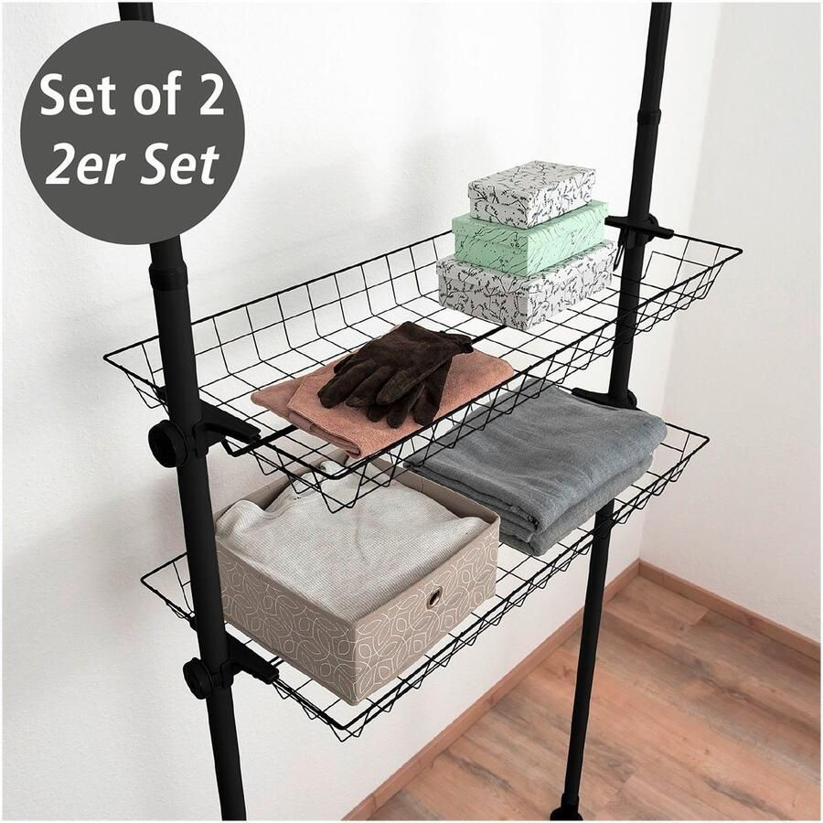 Wenko Kastelement Herkules set van 2 passend bij het telescoop-systeem hercules