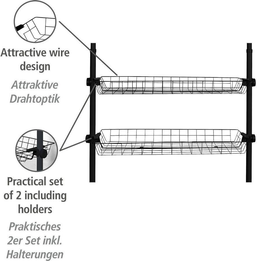 Wenko Kastelement Herkules set van 2 passend bij het telescoop-systeem hercules - Foto 3