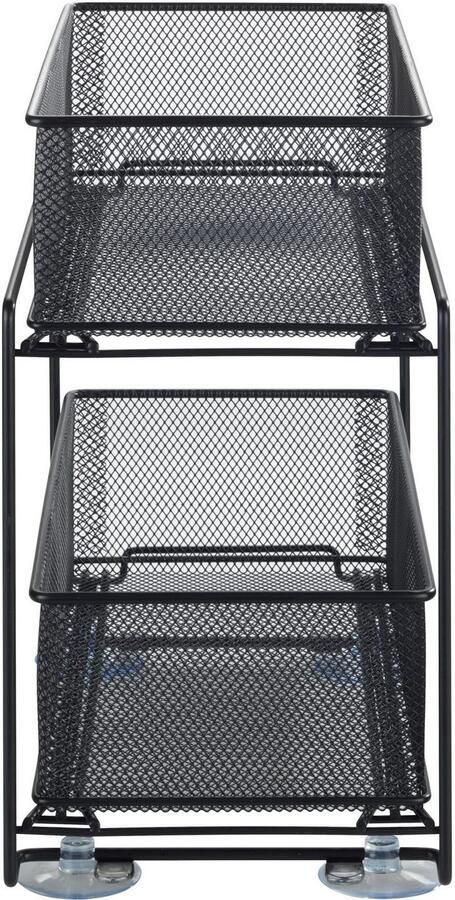 Wenko Keukenrek Model Gioma Ladekast organizer met 2 etages voor onderkasten & rekken (1 stuk) - Foto 7
