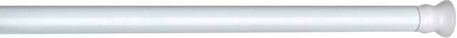 Wenko Klemroede Extra dik wit Telescoopstang voor douchegordijnen breedte 110-245 cm - Foto 2