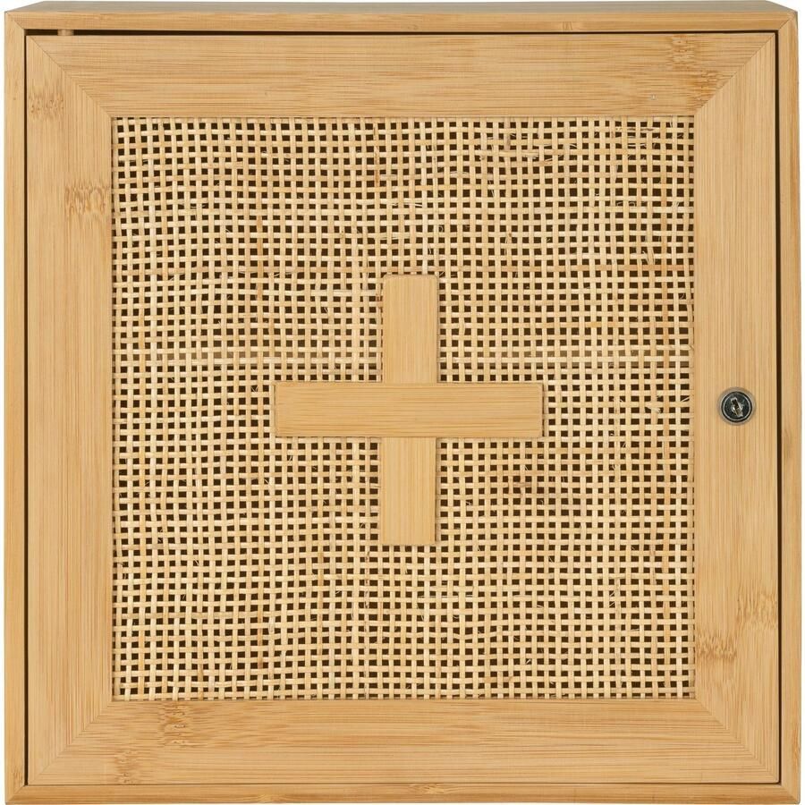 Wenko Medicijnkastje Allegre van bamboe en rotan