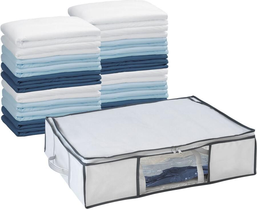 Wenko Onderbedlade Vacuüm-softbox M geïntegreerde vacuümzak & snelle ontluchting tot 75% ruimtebesparing - Foto 10