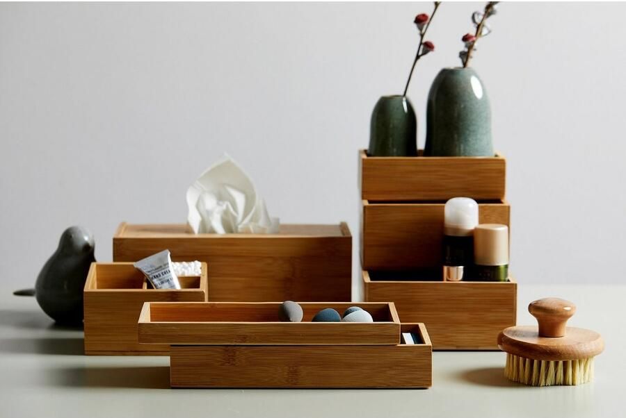 Home24 Bamboeplankjes Terra(set van 2 ) WENKO - Foto 2