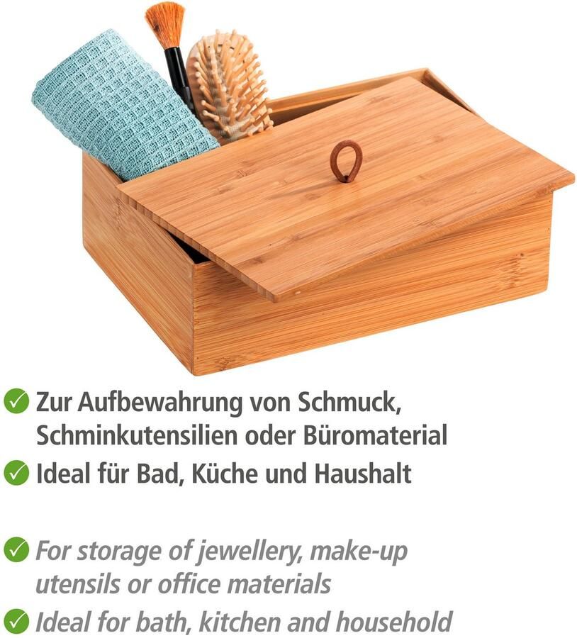 Wenko Opbergbox Terra met deksel en praktische lus (1 stuk) - Foto 3