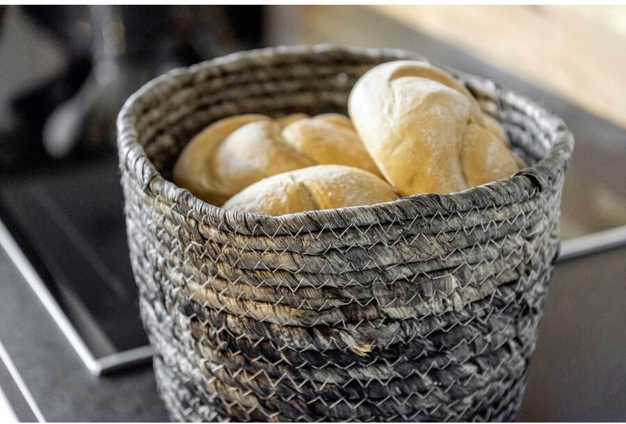 Wenko Opbergmand Coppitella Blauw uit gevlochten zeegras - Foto 3