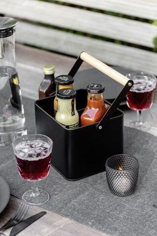 Wenko Organizer Model Baco robuuste draagmand ideaal voor het opbergen van ketchup en barbecuesauzen - Foto 10