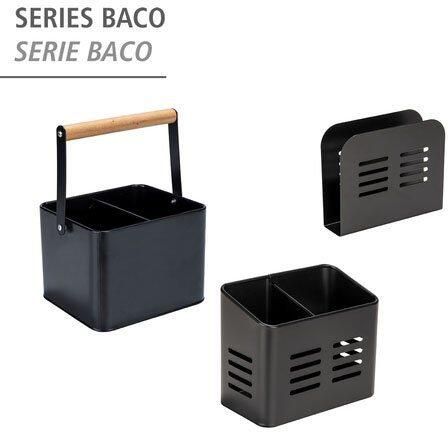 Wenko Organizer Model Baco robuuste draagmand ideaal voor het opbergen van ketchup en barbecuesauzen - Foto 8