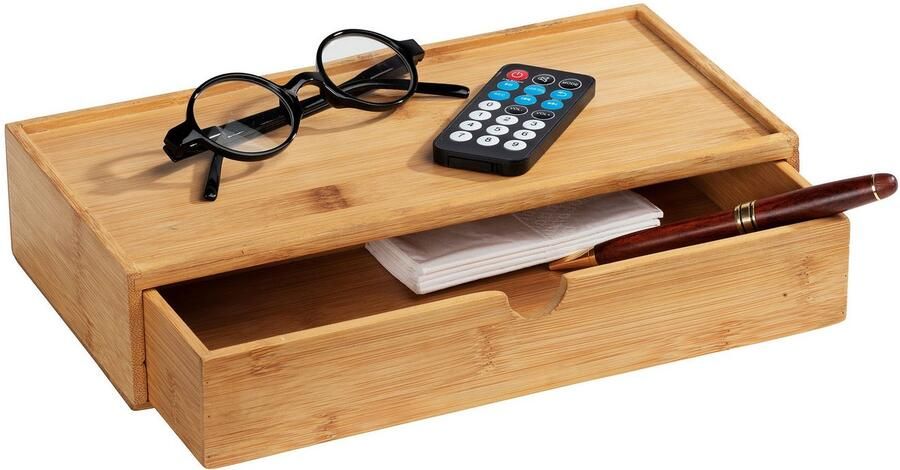 Wenko Organizer Model Terra Opbergdoos met lade ideaal voor badkamer gasten-wc keuken & gang - Foto 7