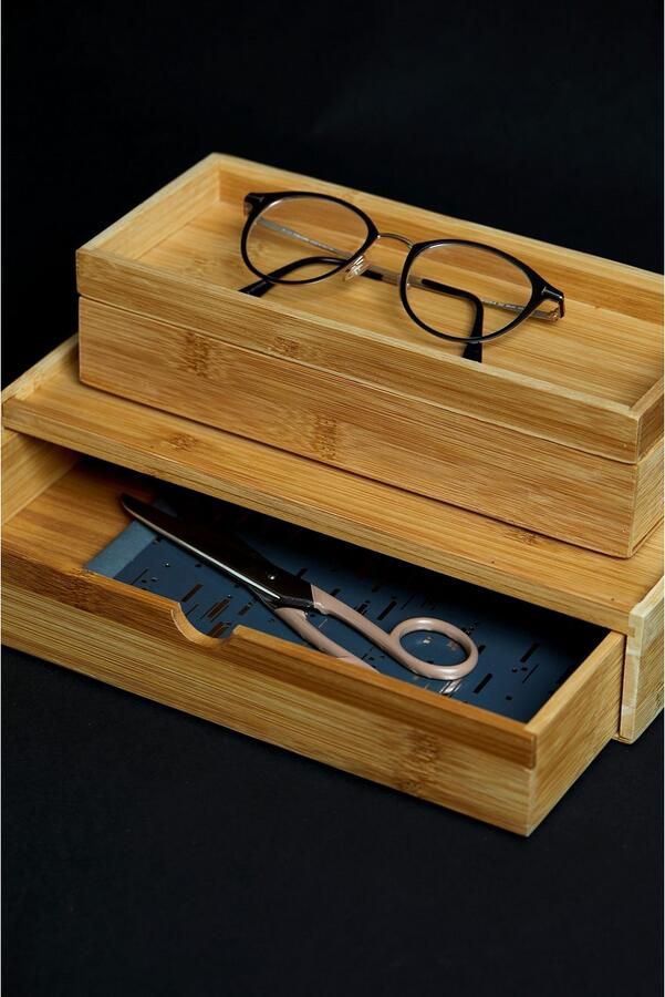 Wenko Organizer Model Terra Opbergdoos met lade ideaal voor badkamer gasten-wc keuken & gang - Foto 4