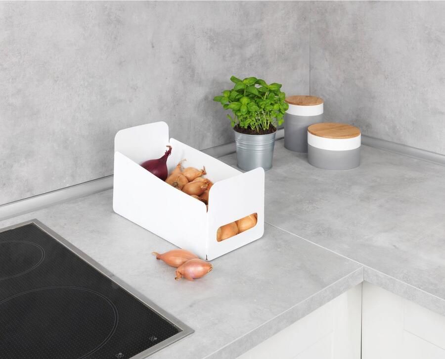 Wenko Organizer Universeel Opbergdozen voor keuken en huishouden opvouwbaar kunststof (6 stuks) - Foto 3