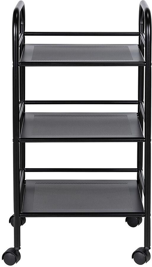 Wenko Pakketwagen Badkar met 3 etages voor extra opbergruimte en opbergruimte - Foto 7