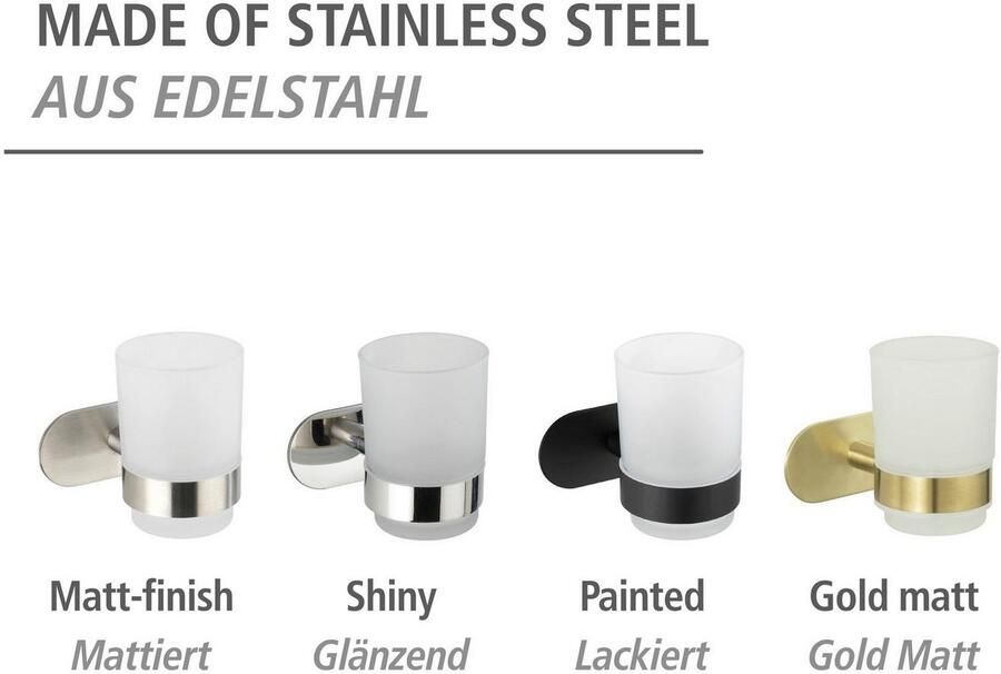 Wenko Poetsbeker Turbo-Loc Uno Orea Bevestigen zonder boren - Foto 6