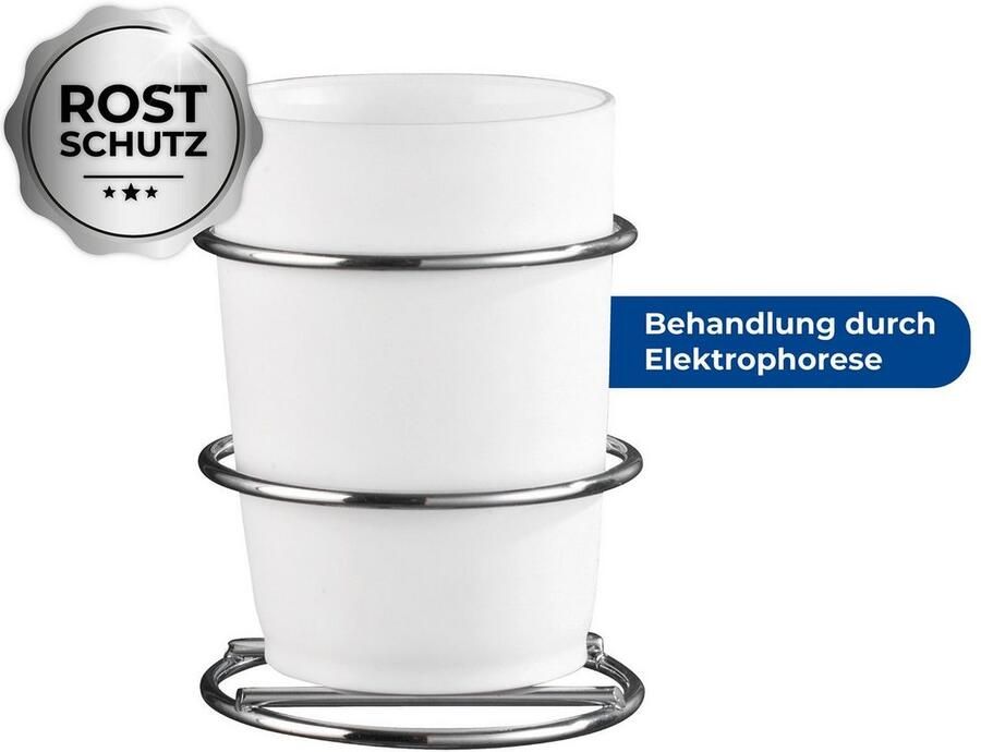 Wenko Poetsbeker Vacuüm-Loc Milazzo bevestigen zonder boren - Foto 3