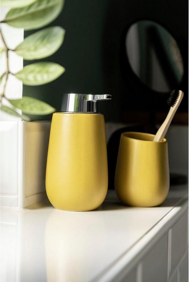 Wenko Set badkameraccessoires Badi van hoogwaardige keramiek (set 2-delig) - Foto 2