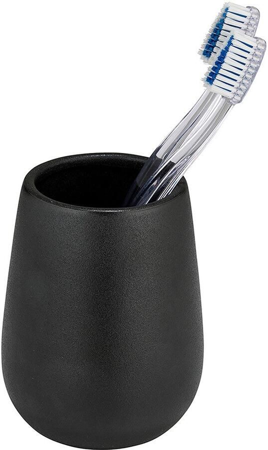 Wenko Set badkameraccessoires Model Nerno Zeepdispenser en tandenborstelbeker van hoogwaardige keramiek (2-delig) - Foto 3