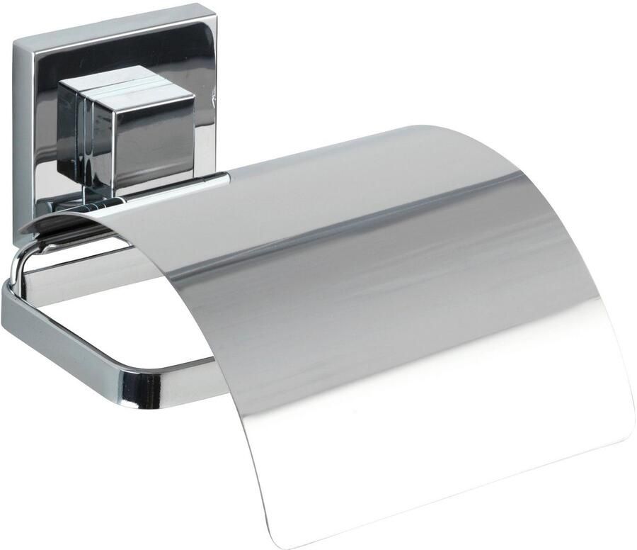 Wenko Set badkameraccessoires Vacuum-Loc Quadro Toiletset toiletrolhouder (set 2-delig) - Foto 3