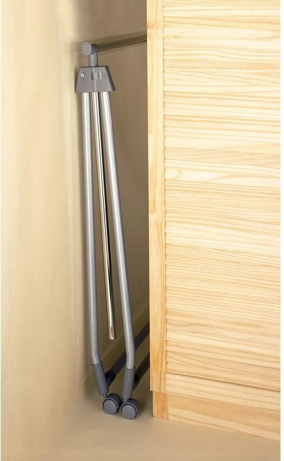 Wenko Staande kapstok traploos in hoogte verstelbaar (99-167 cm) met 4 wielen draagkracht 40 kg - Foto 11