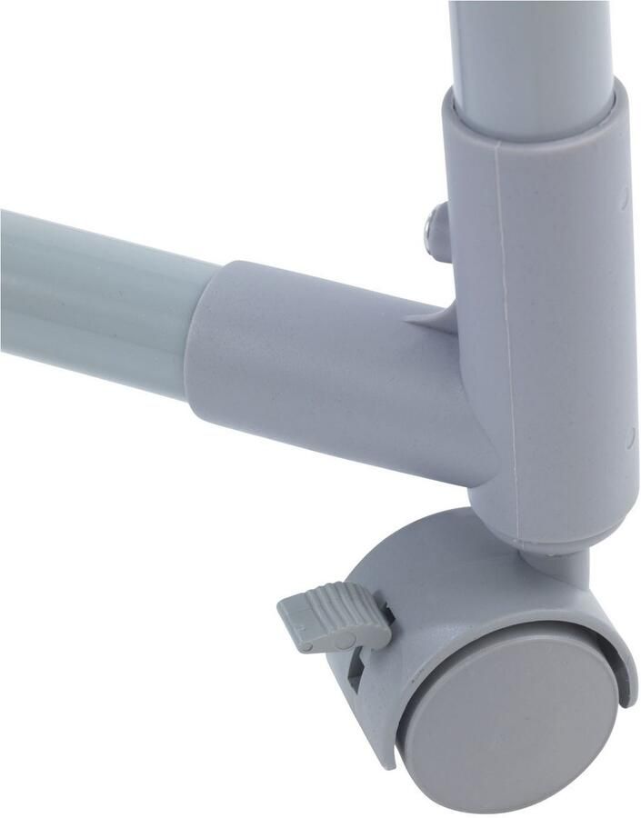 Wenko Staande kapstok traploos in hoogte verstelbaar (99-167 cm) met 4 wielen draagkracht 40 kg - Foto 5