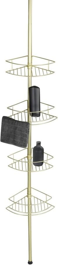 Wenko Telescooprek Dolcedo Hoekrek met 4 planken hoogte verstelbaar 65-275 cm - Foto 7