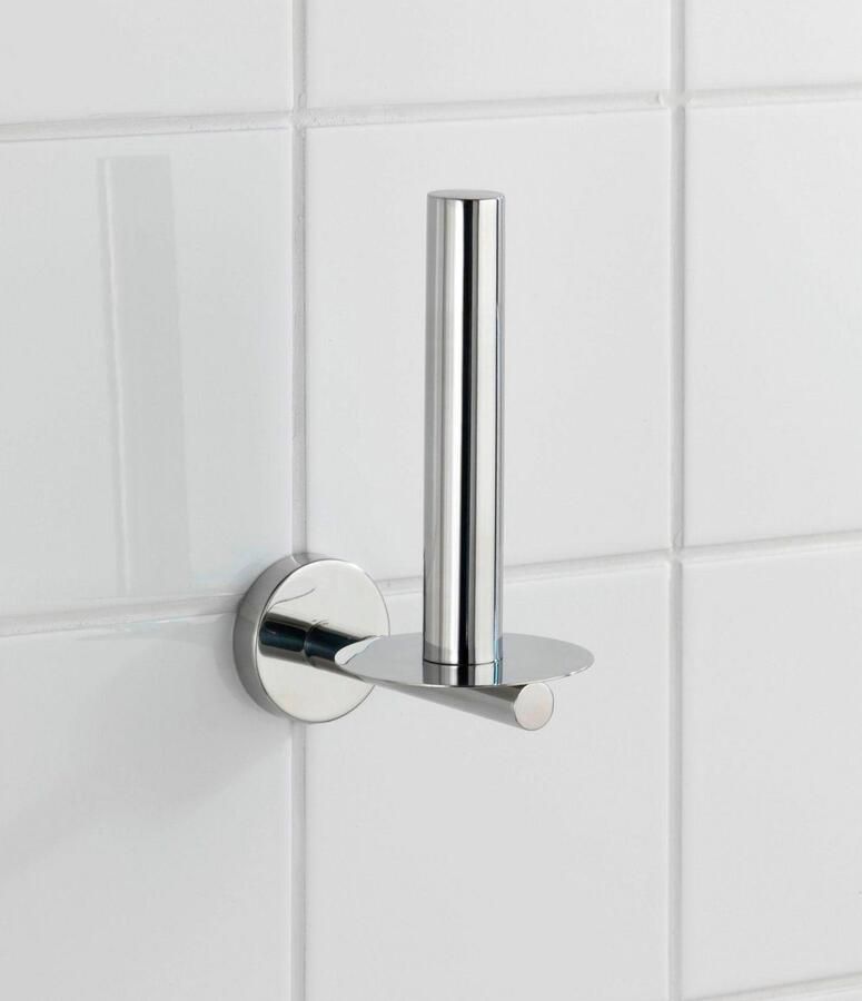 Wenko Toilet-voorraadrollenhouder Bosio Edelstaal roestvrij - Foto 3