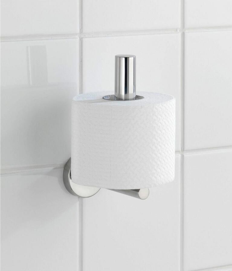 Wenko Toilet-voorraadrollenhouder Bosio Edelstaal roestvrij - Foto 4