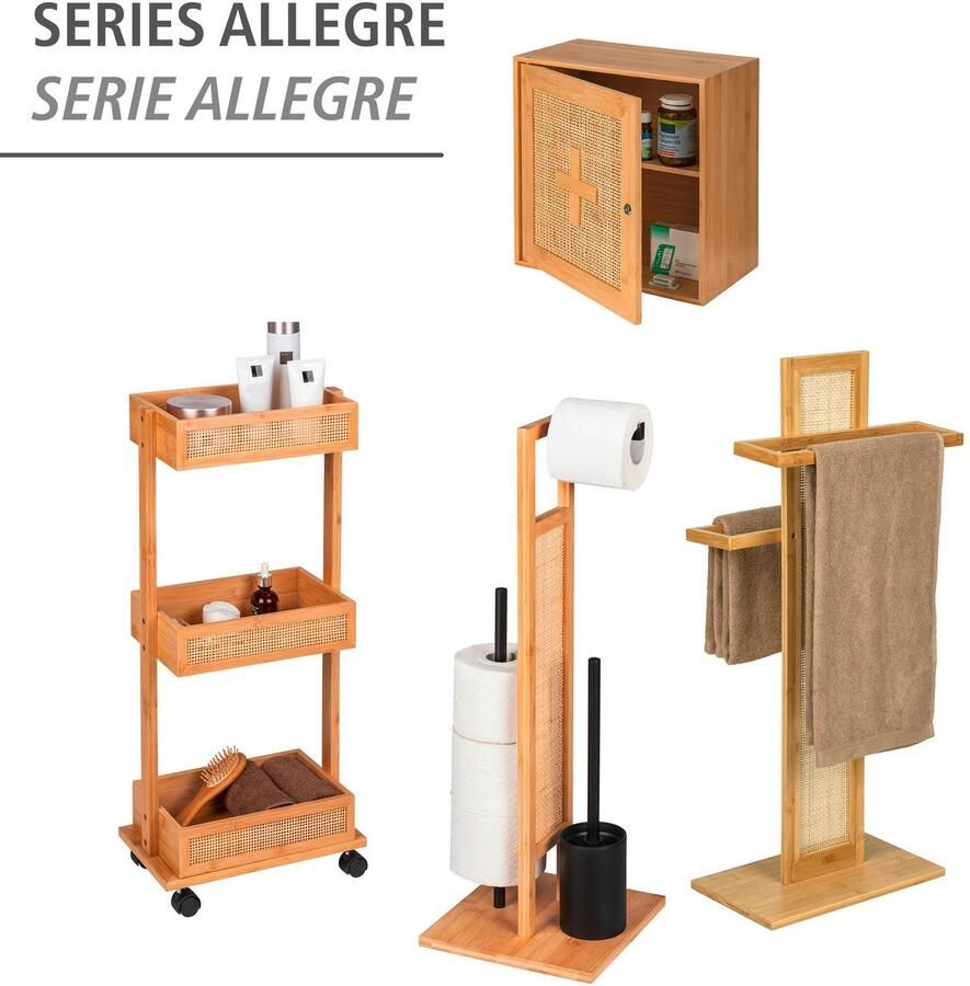 Wenko Deurkapstok Allegre met 4 haken - Foto 3