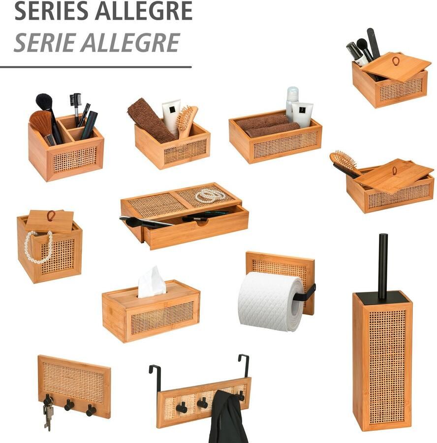 Wenko Deurkapstok Allegre met 4 haken - Foto 2