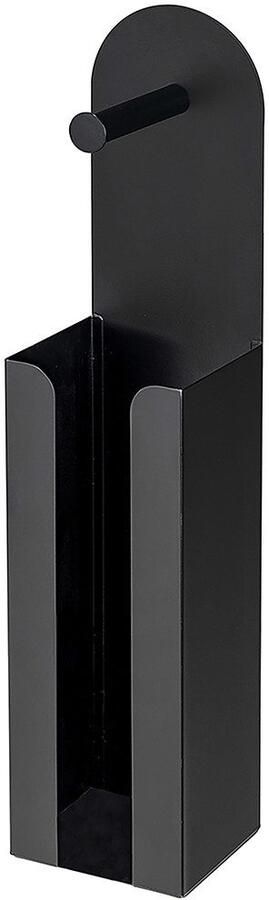 Wenko Toiletrolhouder Model 2-in-1 Agira voor plaatsen of plakken ruimte voor 3 vervangrollen - Foto 6