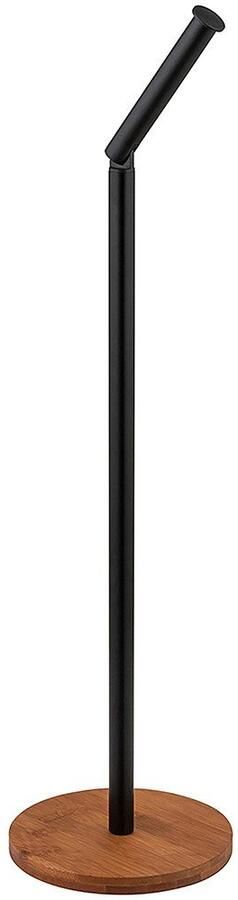 Wenko Toiletrolhouder Model 2-in-1 Serro voor plaatsing van 4 toiletpapierrollen bamboe plaat - Foto 3