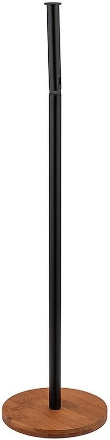 Wenko Toiletrolhouder Model 2-in-1 Serro voor plaatsing van 4 toiletpapierrollen bamboe plaat - Foto 4