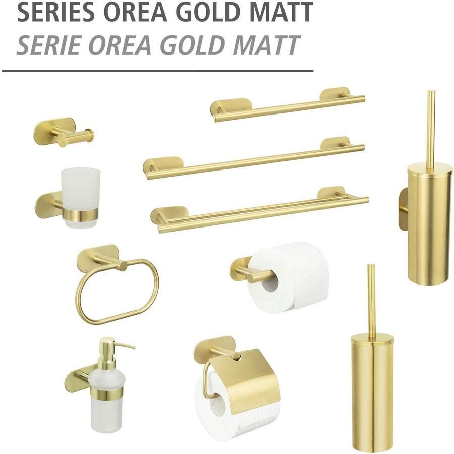 Wenko Toiletrolhouder Turbo-Loc Orea Bevestigen zonder boren