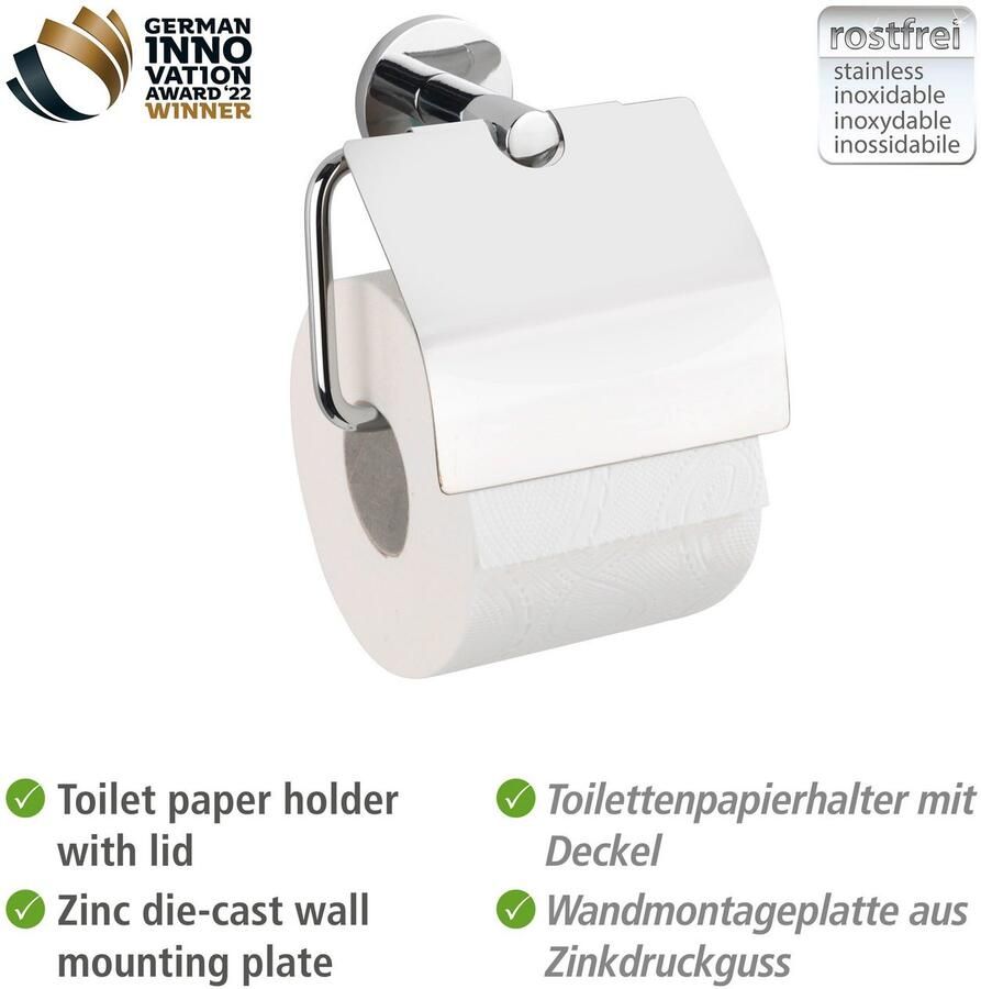Wenko Toiletrolhouder UV-Loc Isera Bevestigen zonder boren - Foto 2
