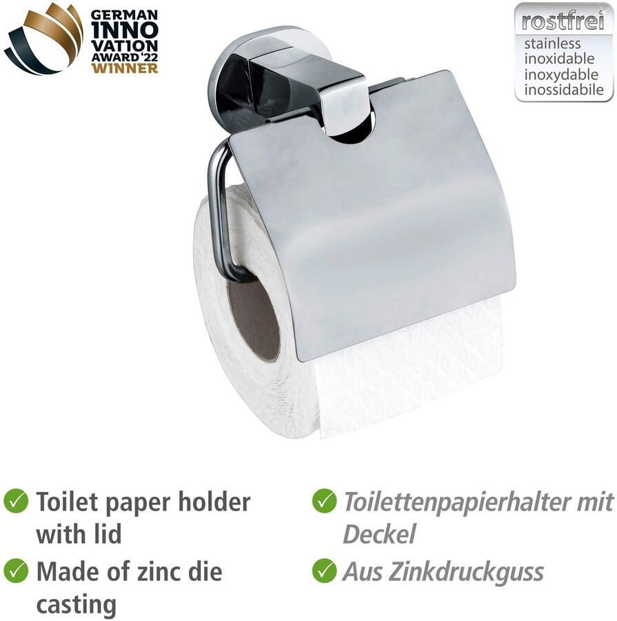 Wenko Toiletrolhouder UV-Loc Maribor Bevestigen zonder boren - Foto 2