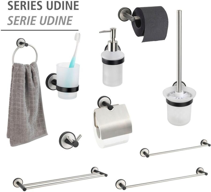 Wenko Toiletrolhouder UV-Loc Udine Bevestigen zonder boren - Foto 10