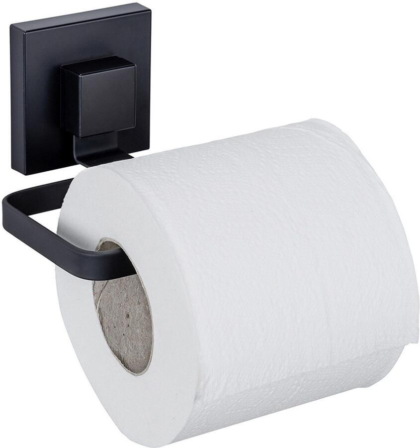 Wenko Toiletrolhouder Vacuum-Loc model Quadro van edelstaal bevestigen zonder boren - Foto 11